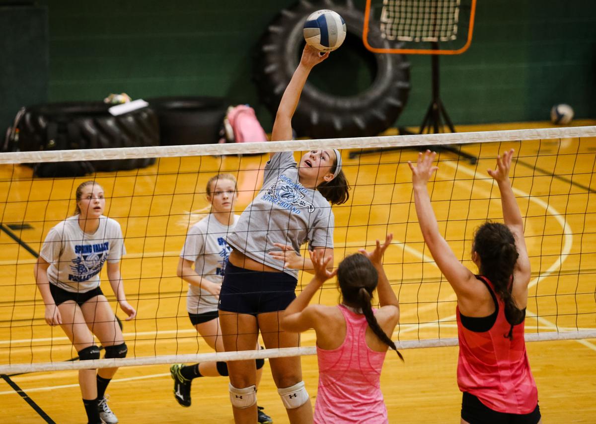 Photos Marshall Volleyball’s High School Team Competition Camp