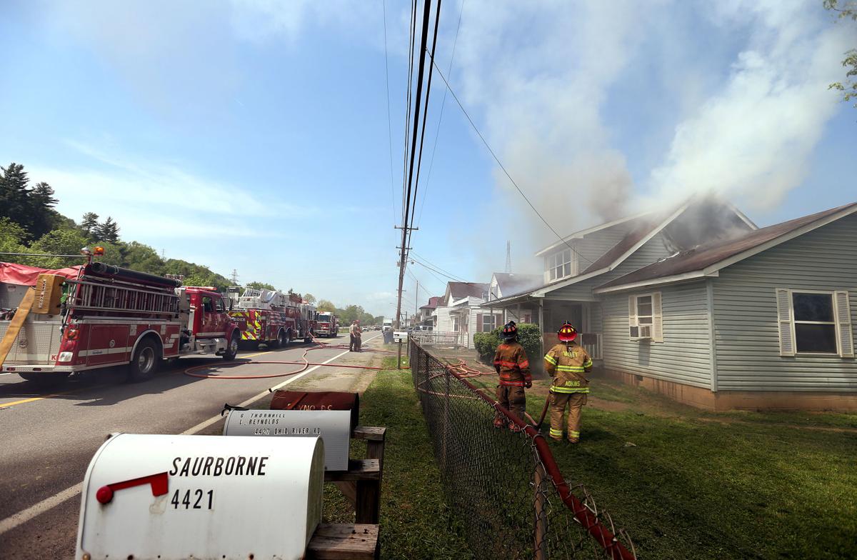 Photos Structure Fire on Ohio River Road Multimedia herald