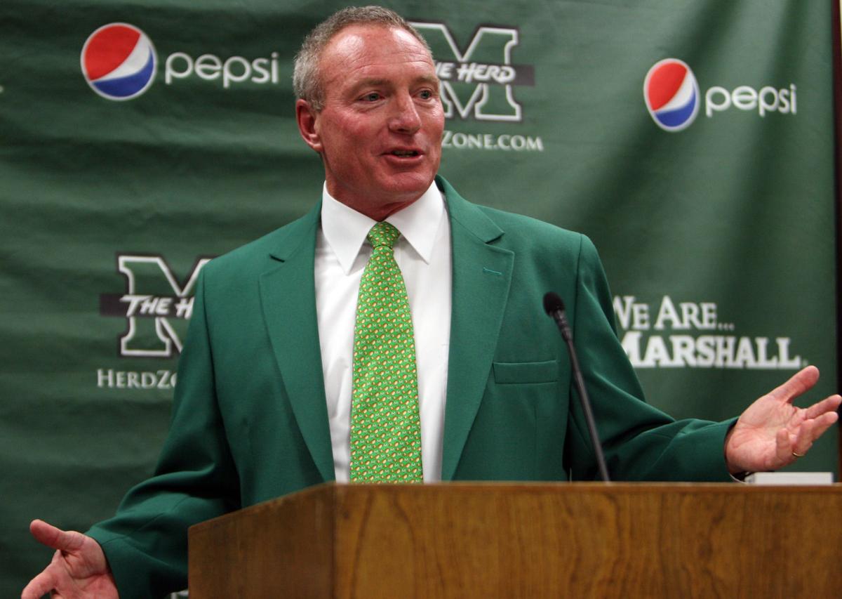 Gallery Doc Holliday announced as new Marshall football coach Photos
