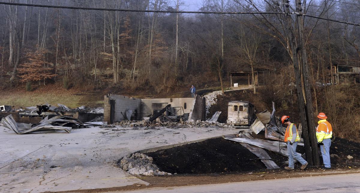 Gallery Gas line explosion in Sissonville, W.Va. Photos News