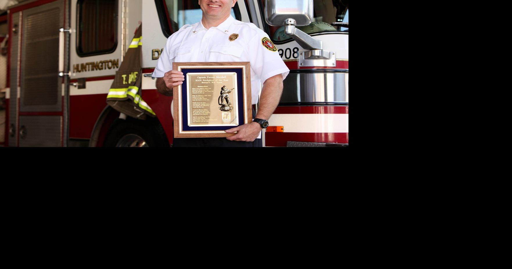 Firefighter honored for work ethic | News | herald-dispatch.com