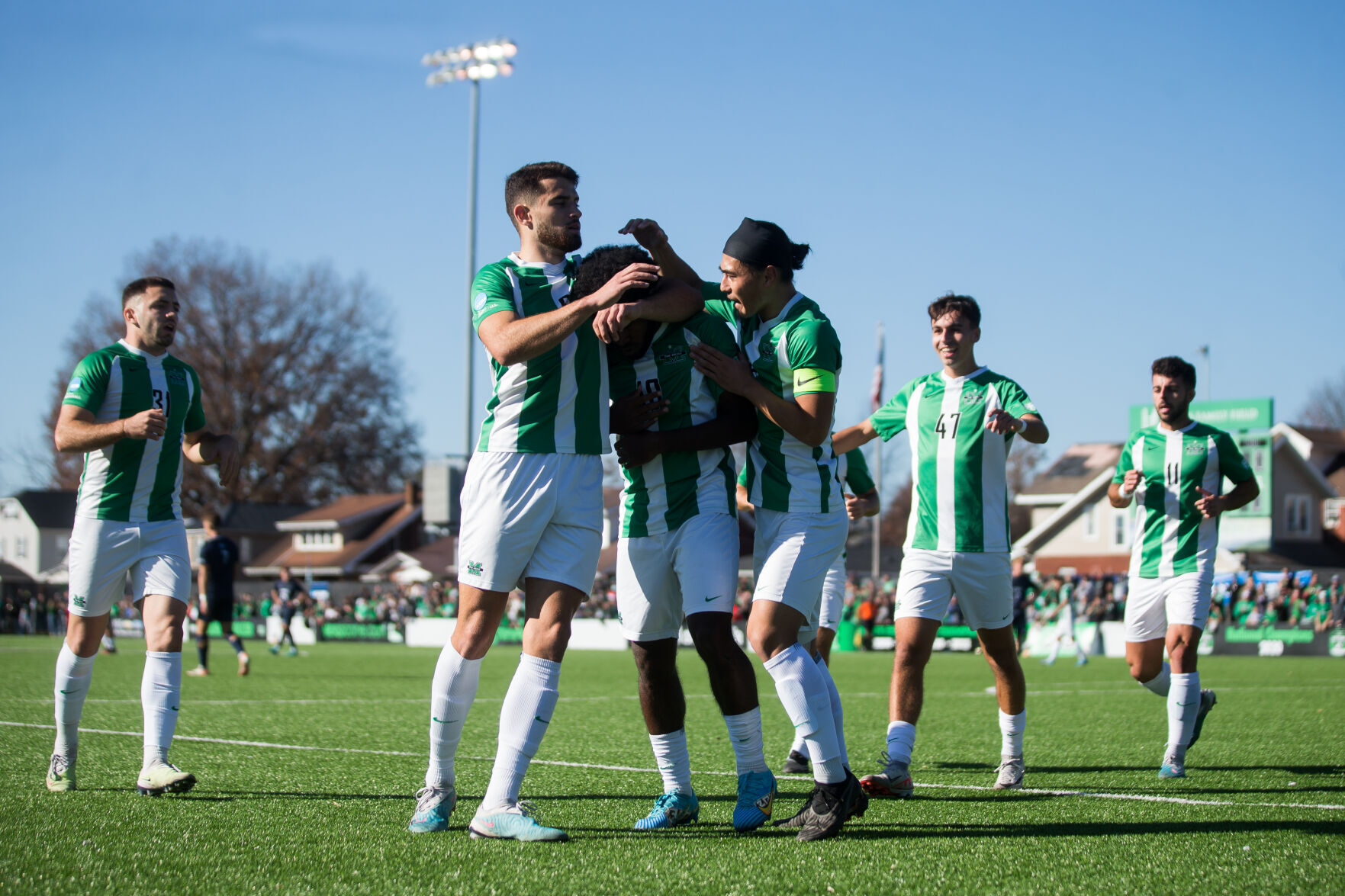 Men's Soccer: Marshall Advances To NCAA Third Round With 3-0 Win Over ...