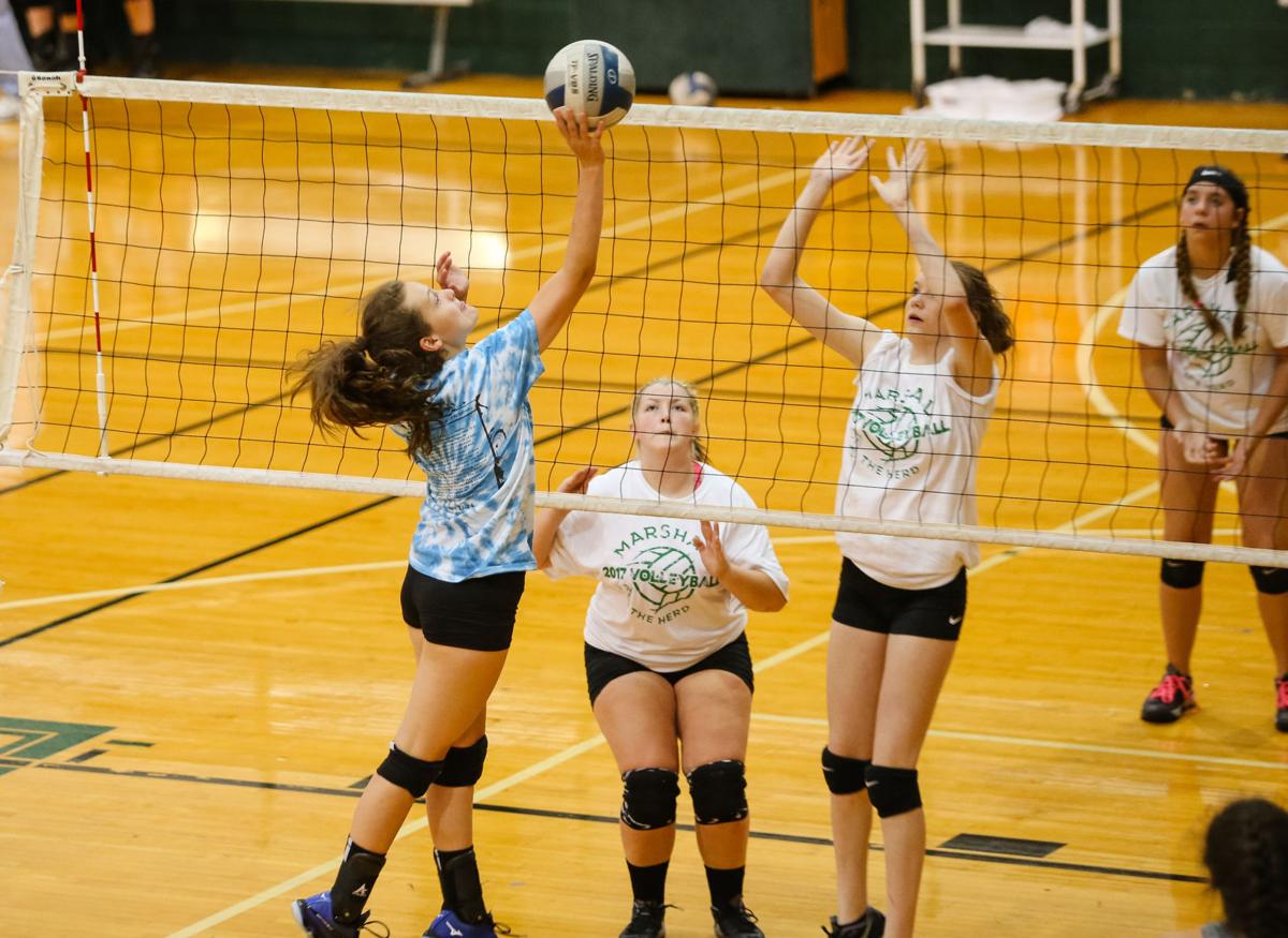 Photos Marshall Volleyball’s High School Team Competition Camp