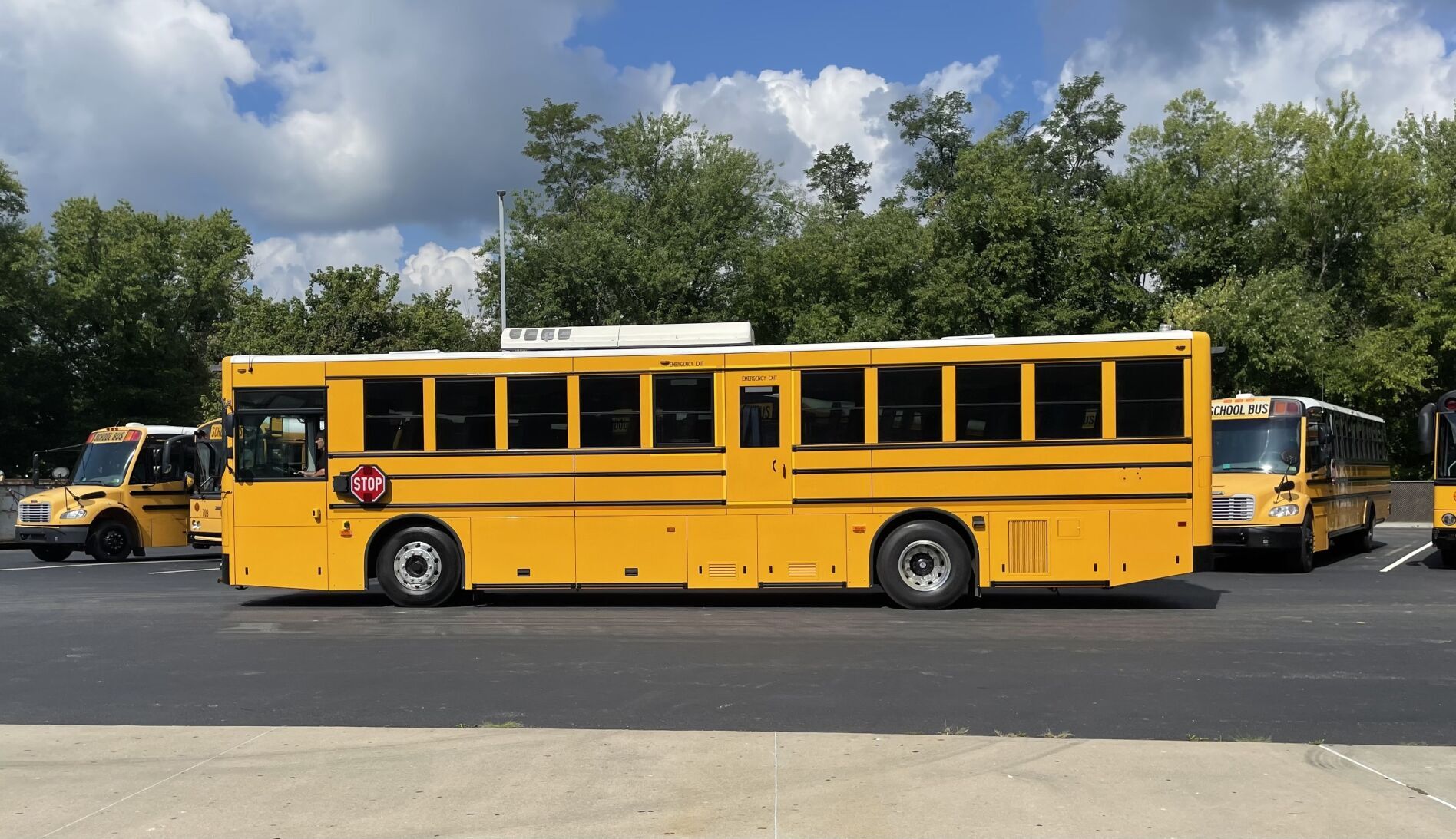 Cabell among first counties to add electric school bus | News | herald ...