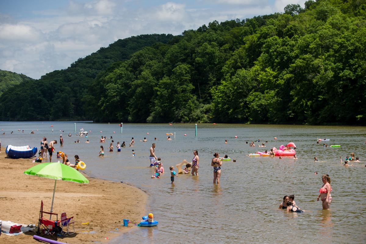 People beat the heat at Beech Fork Lake News