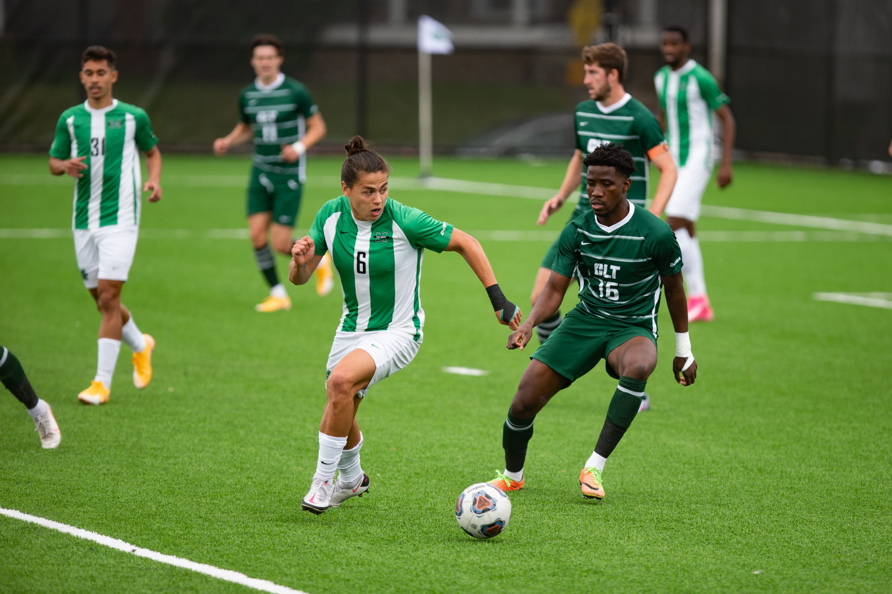 marshall soccer jersey