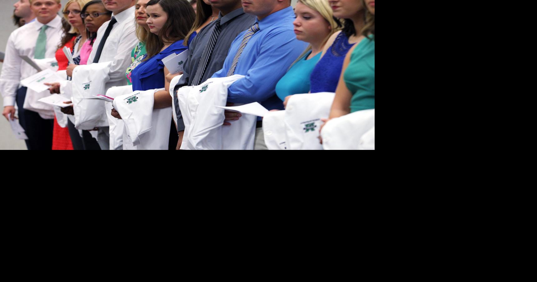 Marshall pharmacy school 80 with ceremony Marshall
