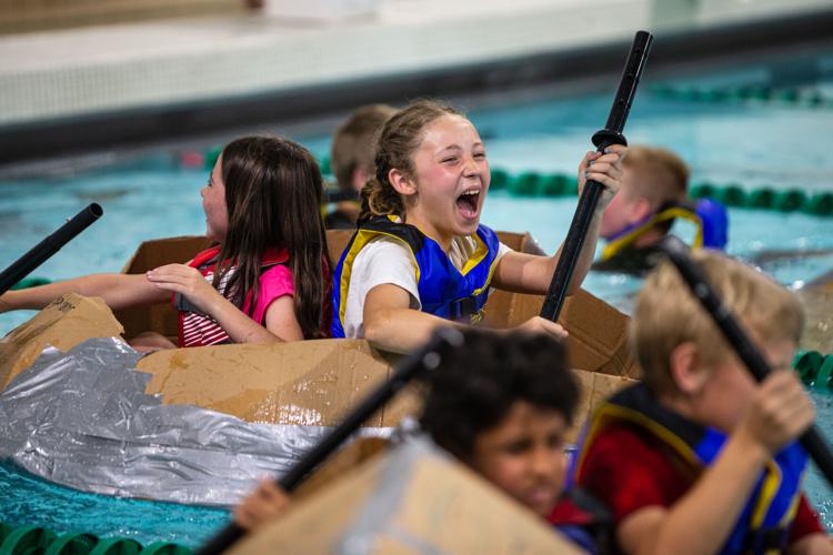 Cardboard boat race teaches children problem-solving, STEM, News