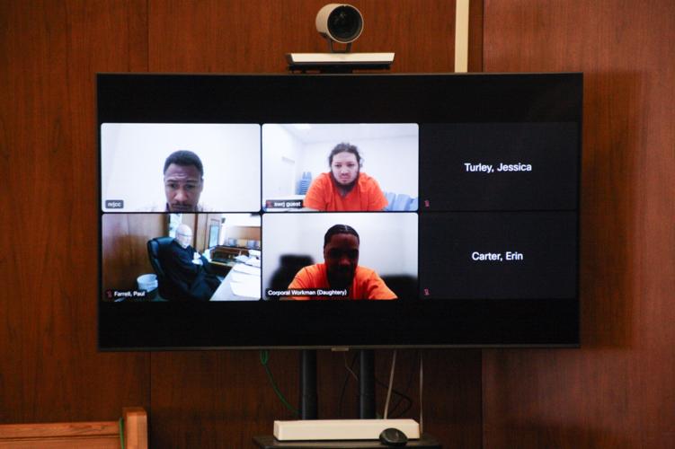 Four men shooting