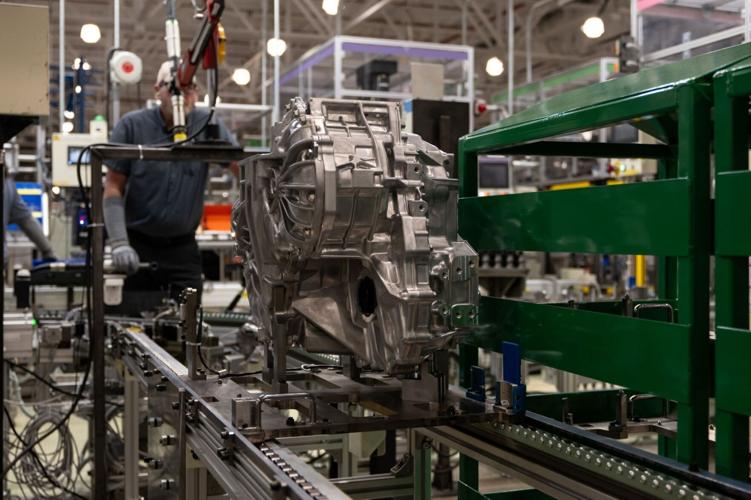 Toyota West Virginia's fifth generation hybrid transaxle.jpg