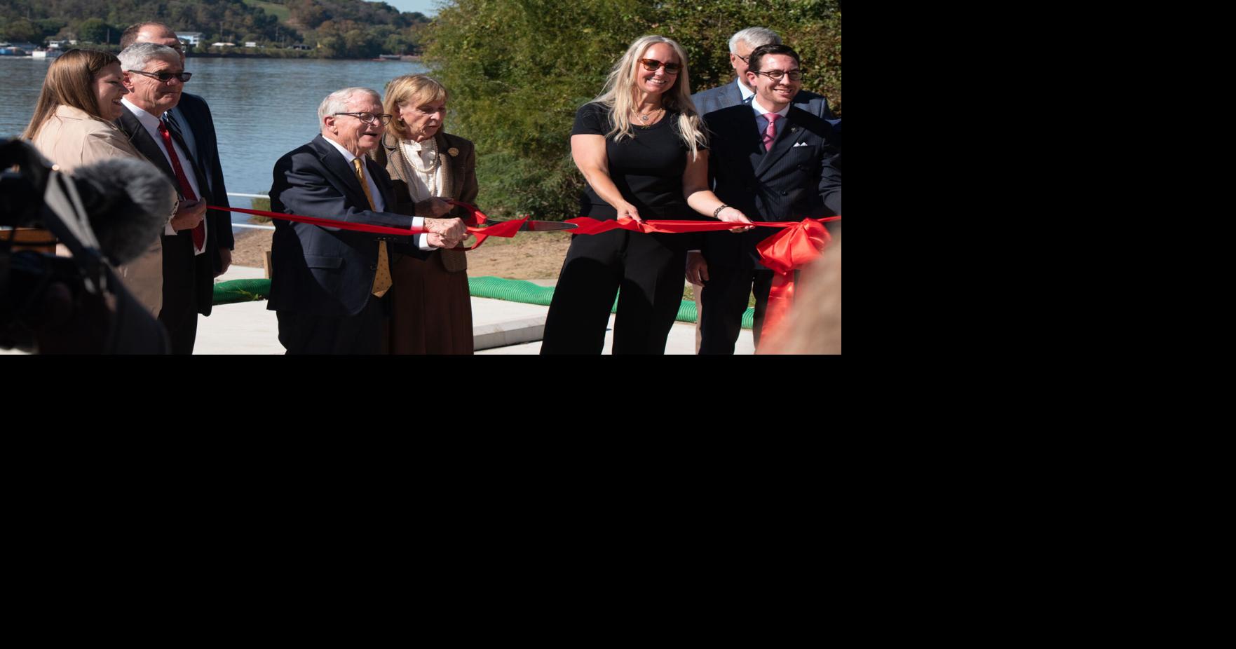 DeWine visits South Point to see riverfront improvements