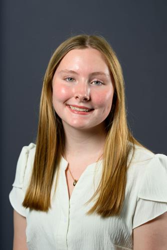 Incoming Bucklew Scholars pose for portraits on Wednesday, April 2, 2025, at the Mountainlair, in Morgantown, W.Va. (WVU Photo/Matt Sunday)