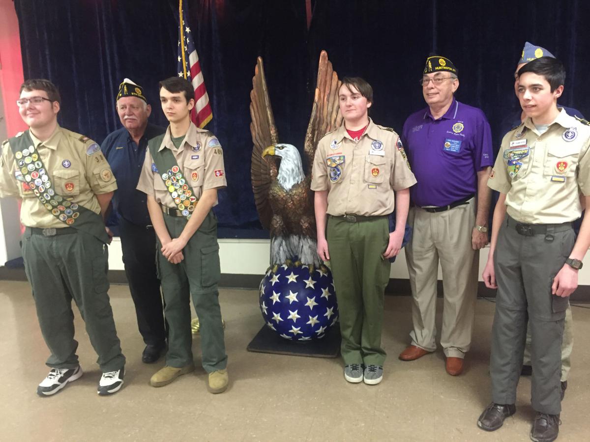 Brunswick Boy Scout troop recognized five new Eagle Scouts