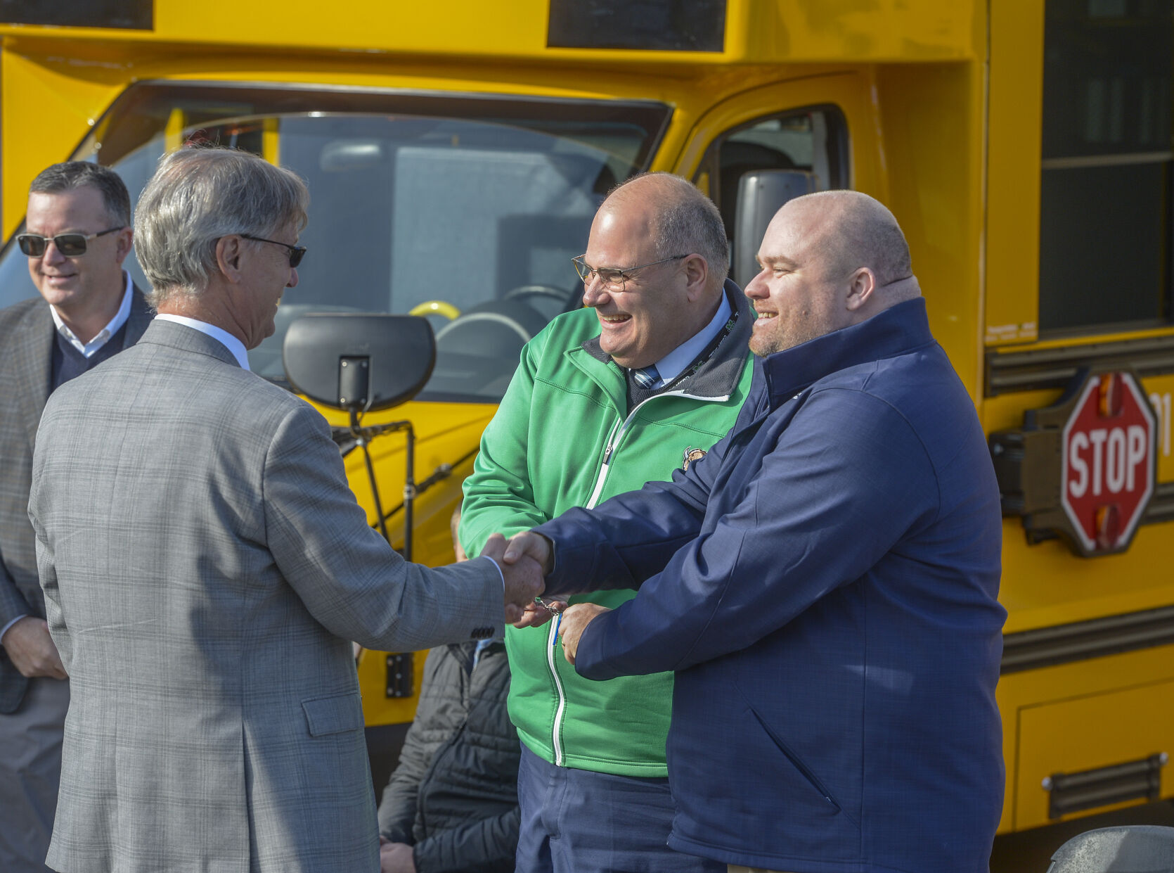 GreenPower In South Charleston Delivers First 4 Electric School Buses ...