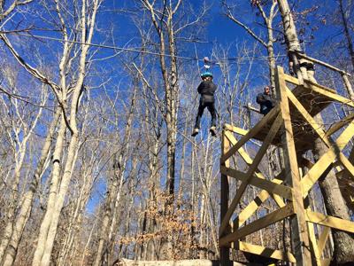 Tickets Available For Carter Caves One Day Only Zipline Rides Set