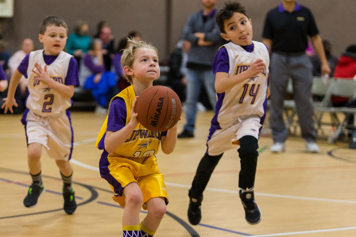Playing And Praying Basketball Players Do Both In Upward Sports