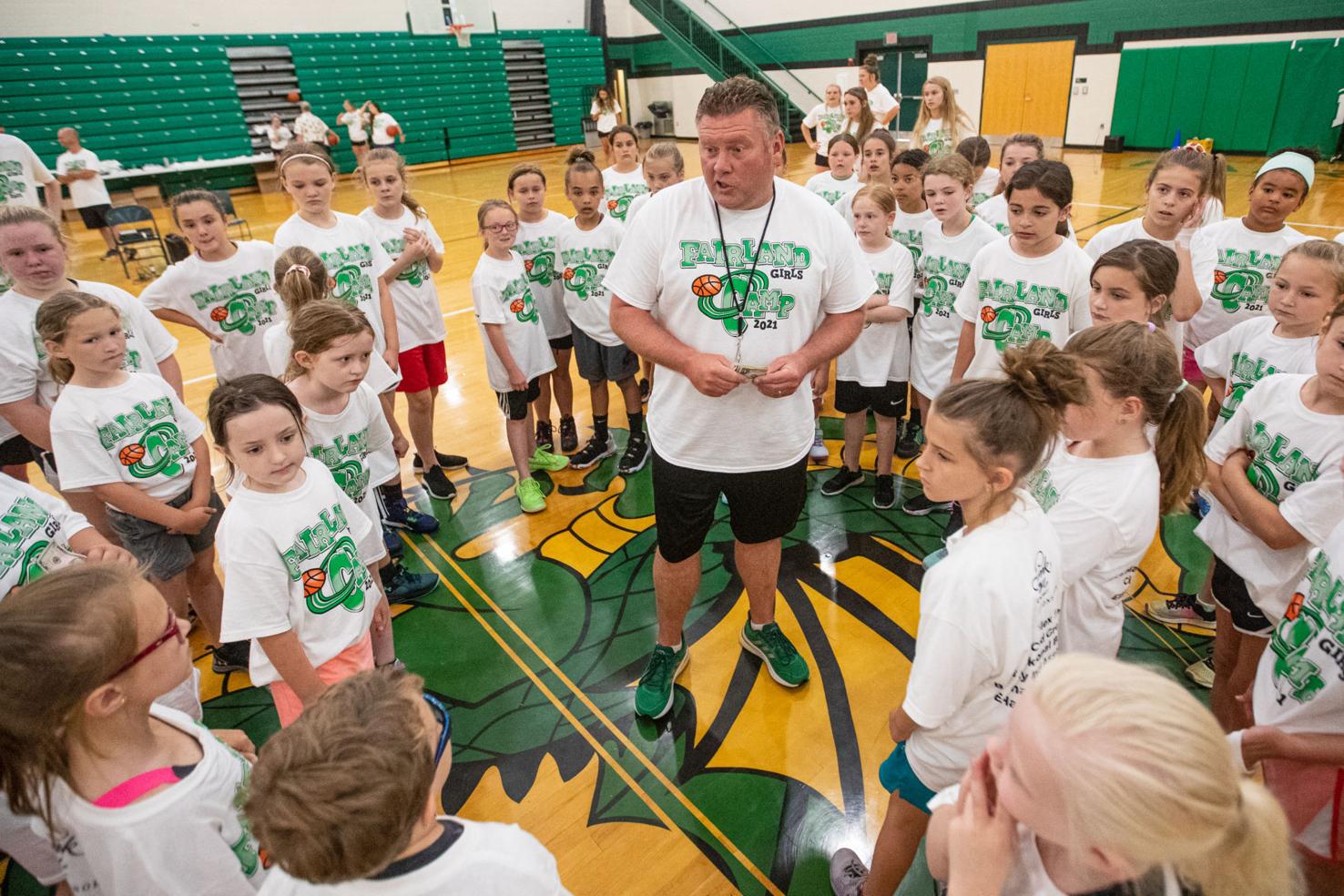 Fairland girls offer unique fall basketball camp Sports herald