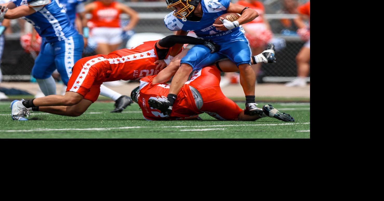 Prep football: Bears rout Cardinals 34-7