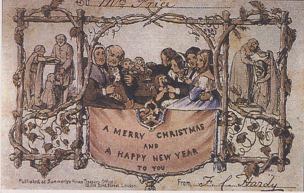 jean mcclelland first christmas cards invented as way to save time