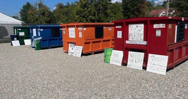 Recycling drop site opens in Hurricane