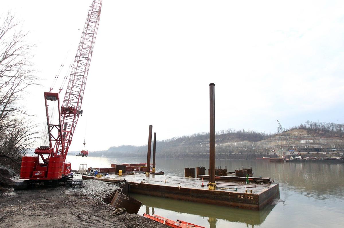 Ironton Russell Bridge About 20 Percent Complete News Herald 