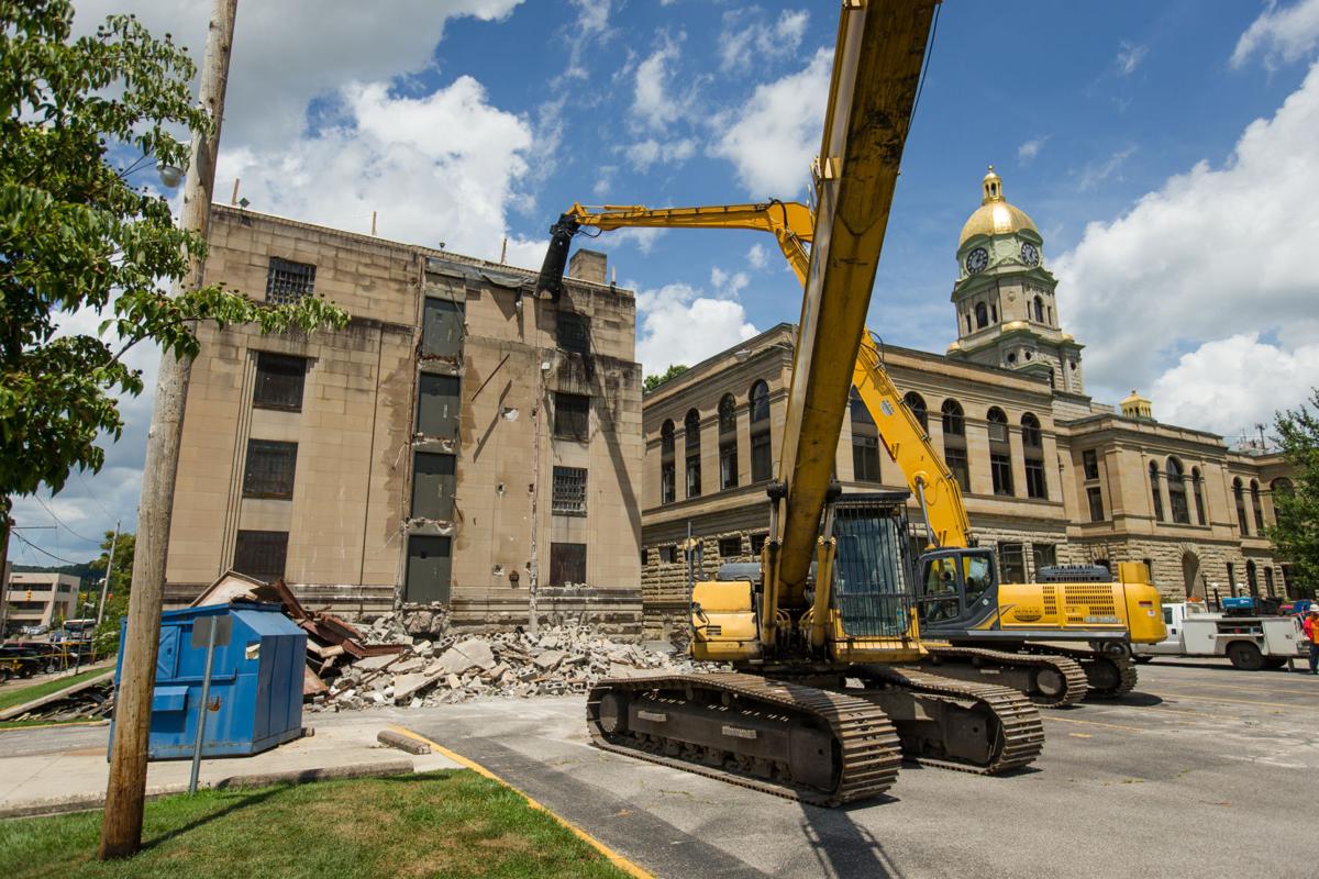 Demolition of Cabell jail begins News