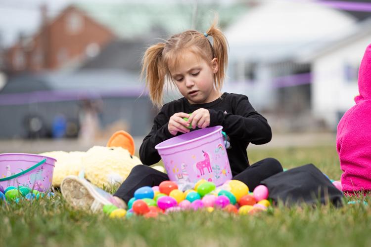 Socially distanced Easter egg hunts begin for Huntington neighborhoods