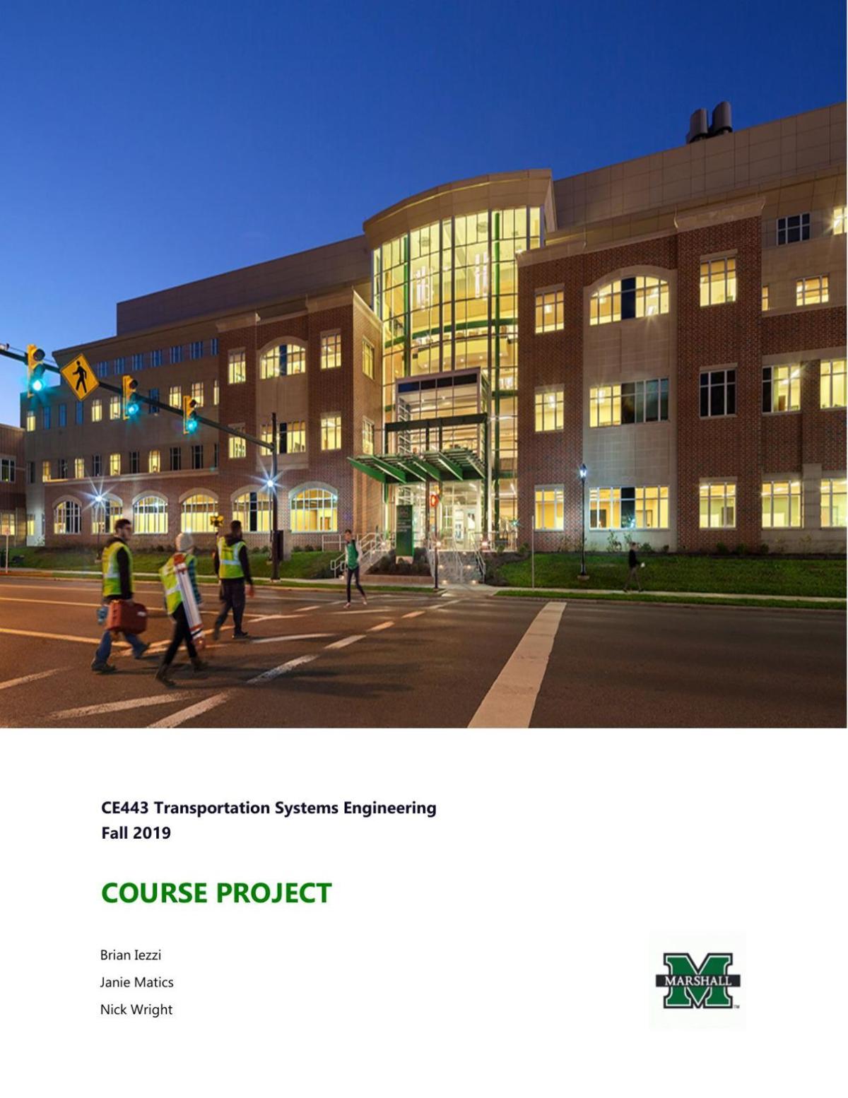 PDF Transportation Systems Engineering Class