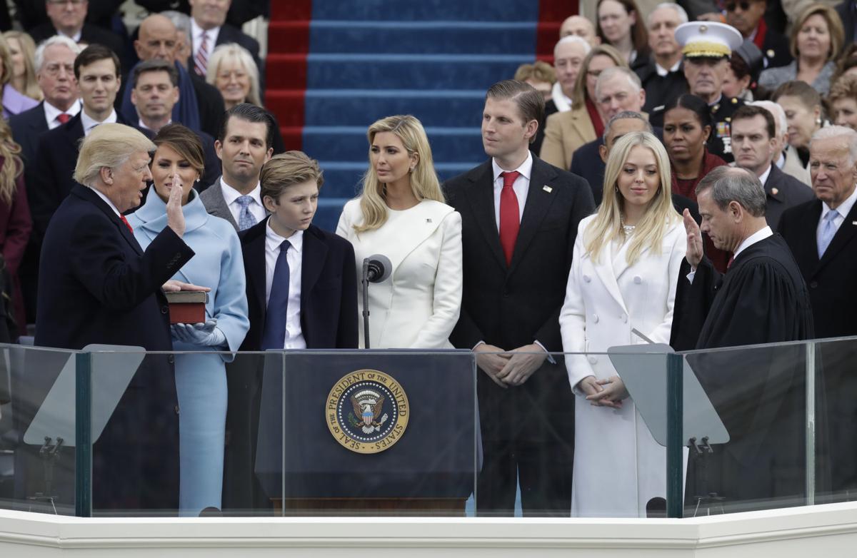 Photos The Inauguration Ceremony For U S President Donald Trump Photo Galleries Herald Dispatch Com Kavafian standing behind the primate. u s president donald trump