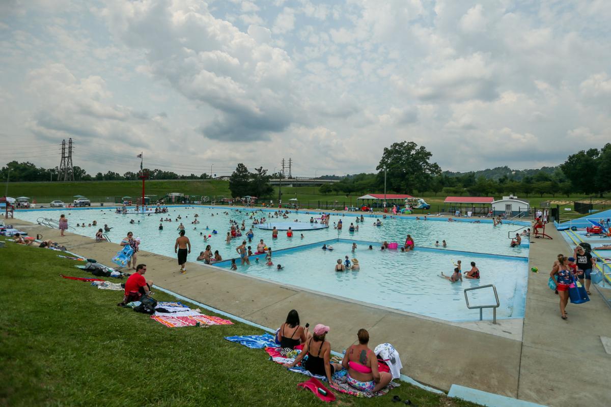 Photos Warm weather brings people to Dreamland Pool Multimedia