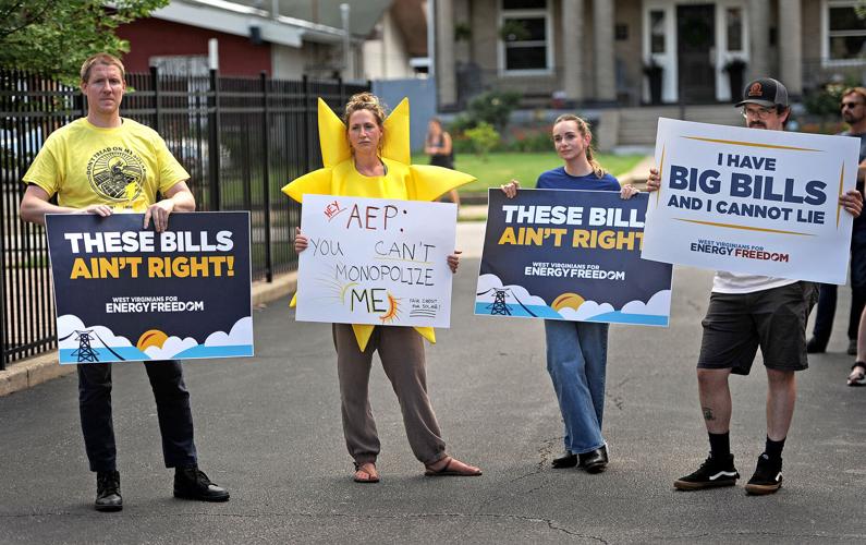 Rally at PSC related to proposed APCo rate increase