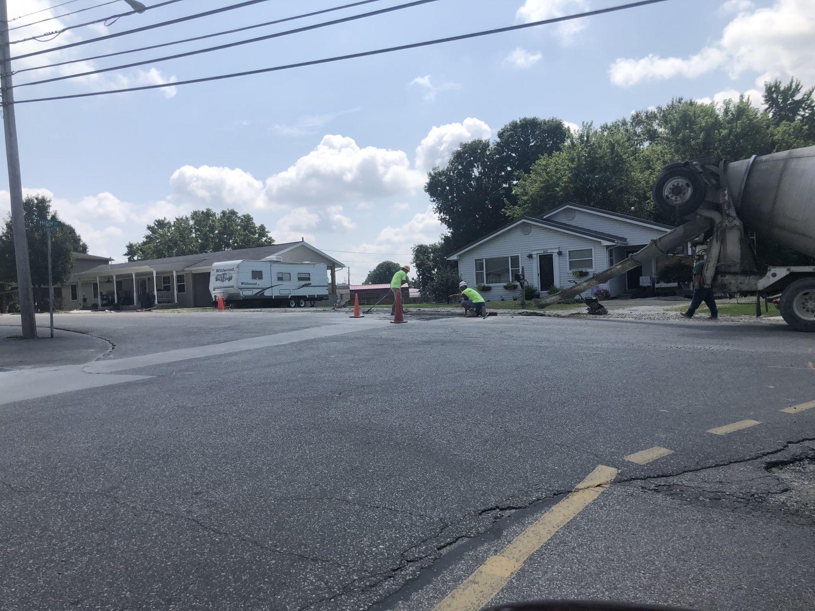 Waterline replacement underway in South Point News