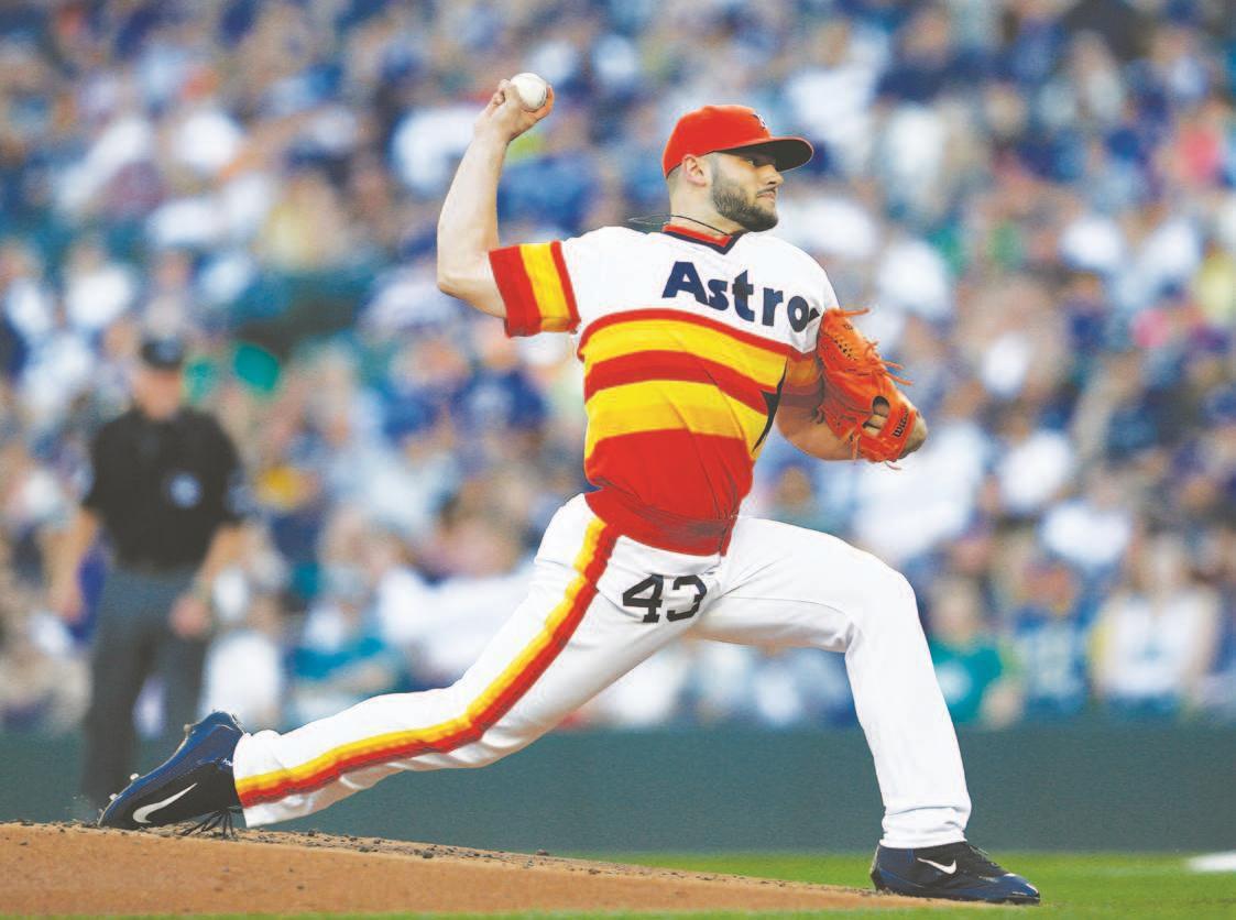 Astros' rainbow uniforms still dazzle