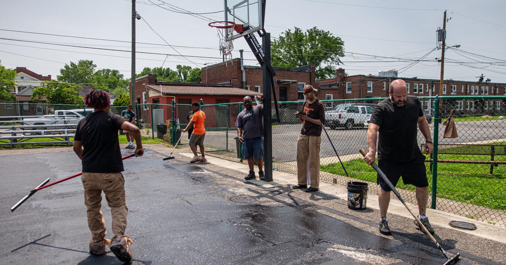 Court resurfacing at Scott Community Center aims to bring back summer competition - Vimarsana News