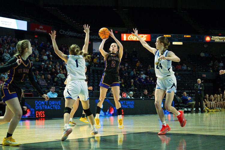 Prep girls state basketball: St. Marys dethrones Gilmer for first title ...