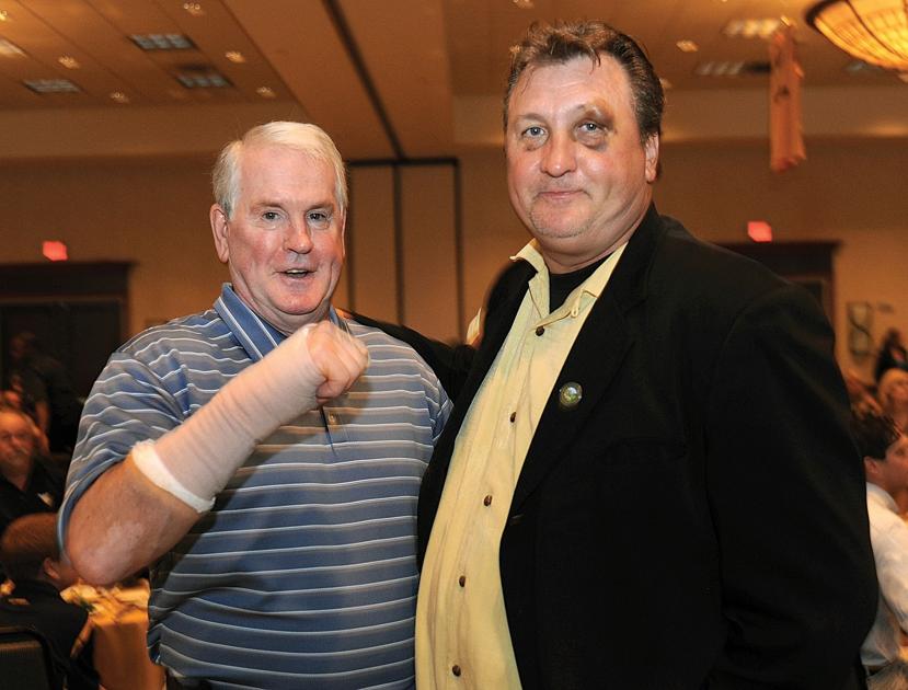 Huggins Displays Shiners At Banquet Sports Herald Dispatch Com