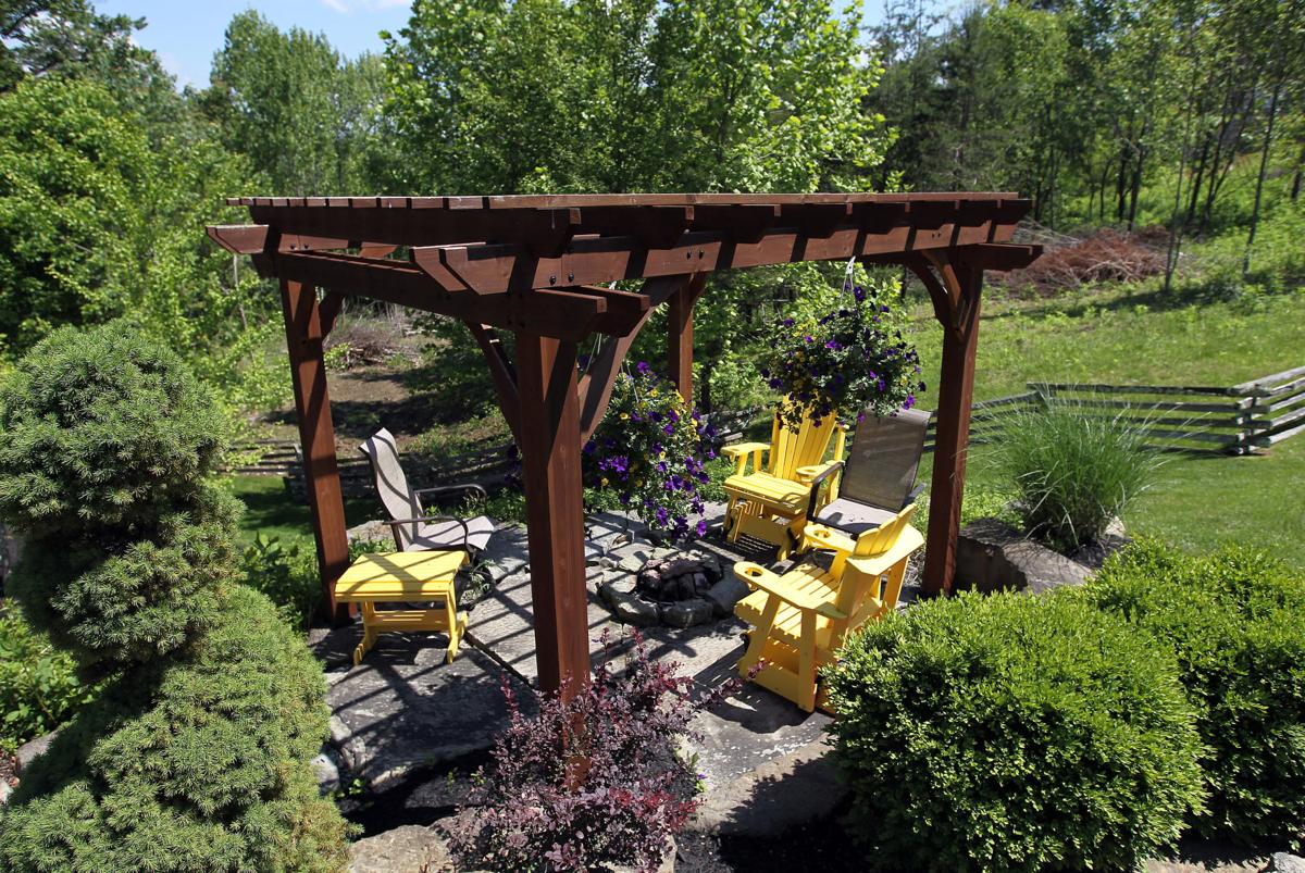 Many Water Features Terracing Make Most Of Hillside Garden Features Entertainment Herald Dispatch Com