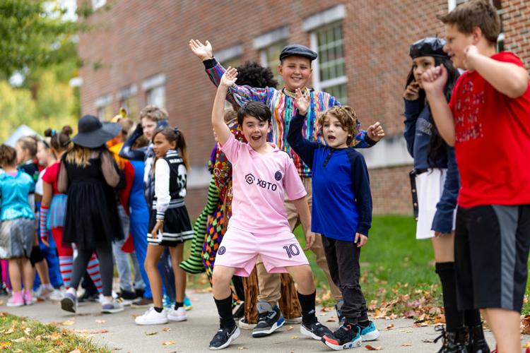 Southside students take Halloween practice run with school parade