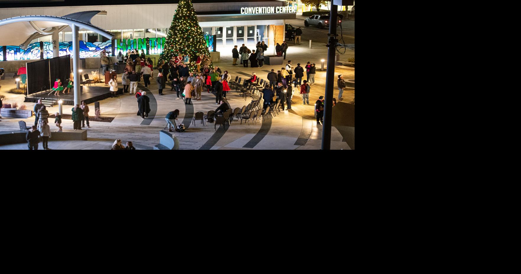 Huntington Christmas tree shines for holiday season News herald