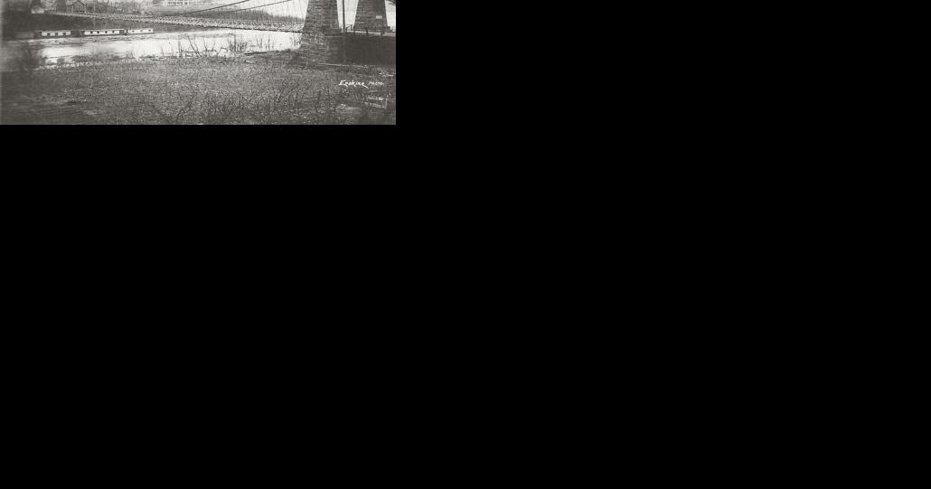 Lost Huntington: First Guyandotte Bridge - Vimarsana News