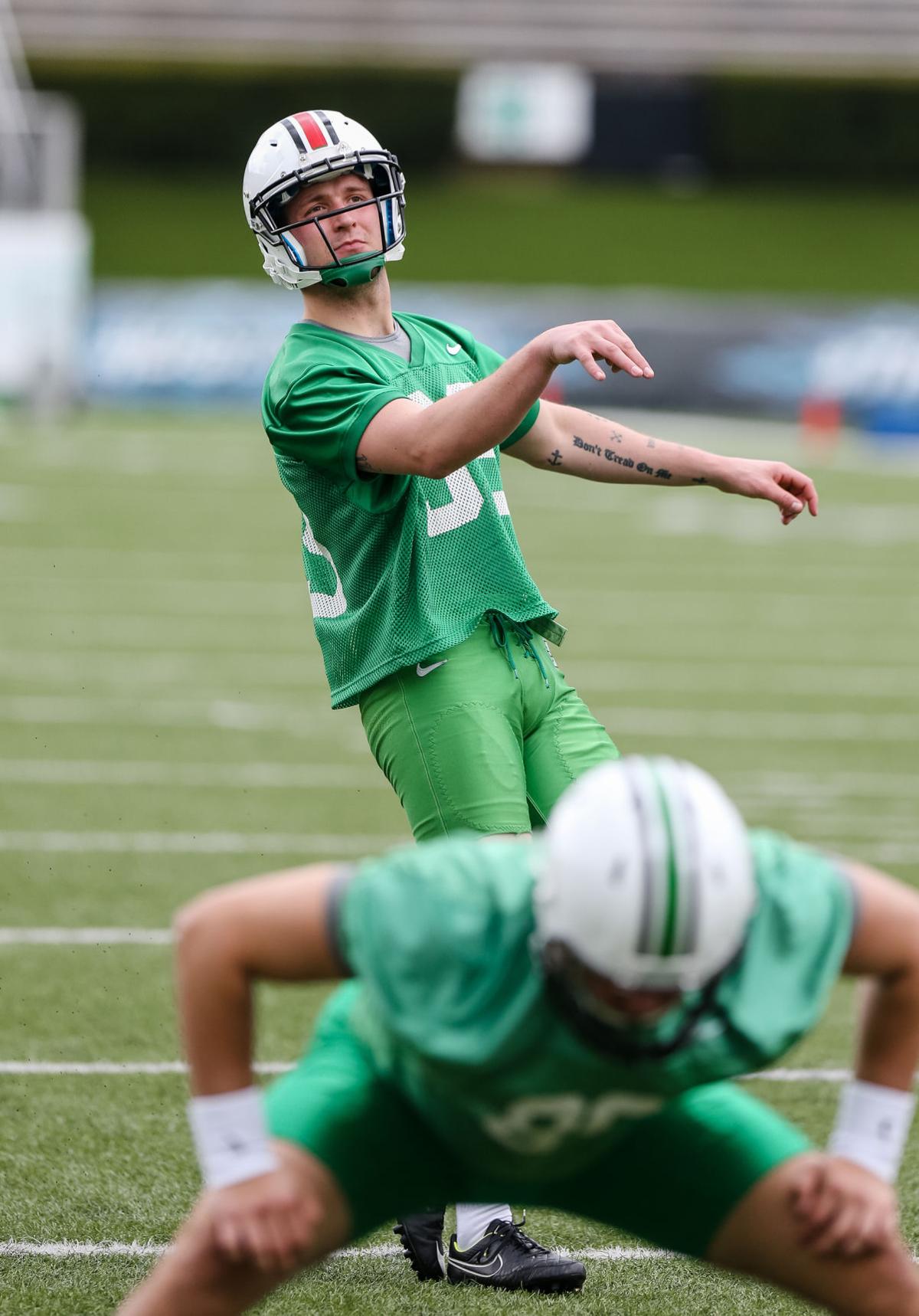 New Kicker Gets Comfortable In Huntington Marshall Sports