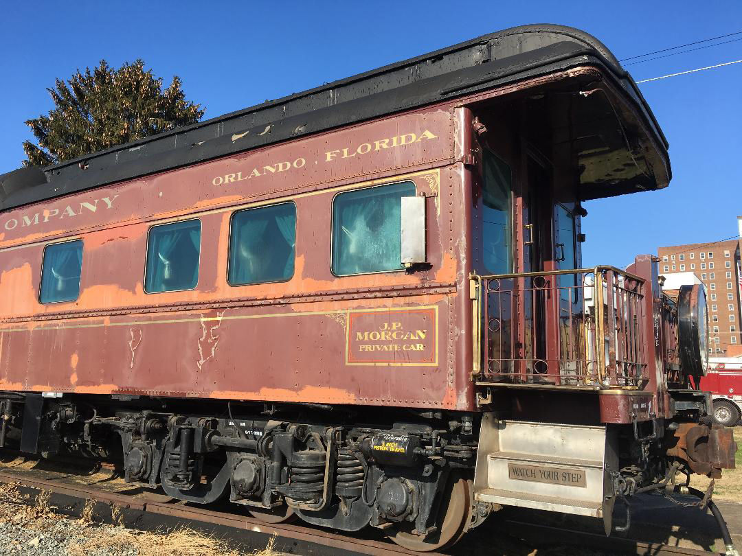 Historic private rail car donated to C&O museum by local attorney | News |  herald-dispatch.com