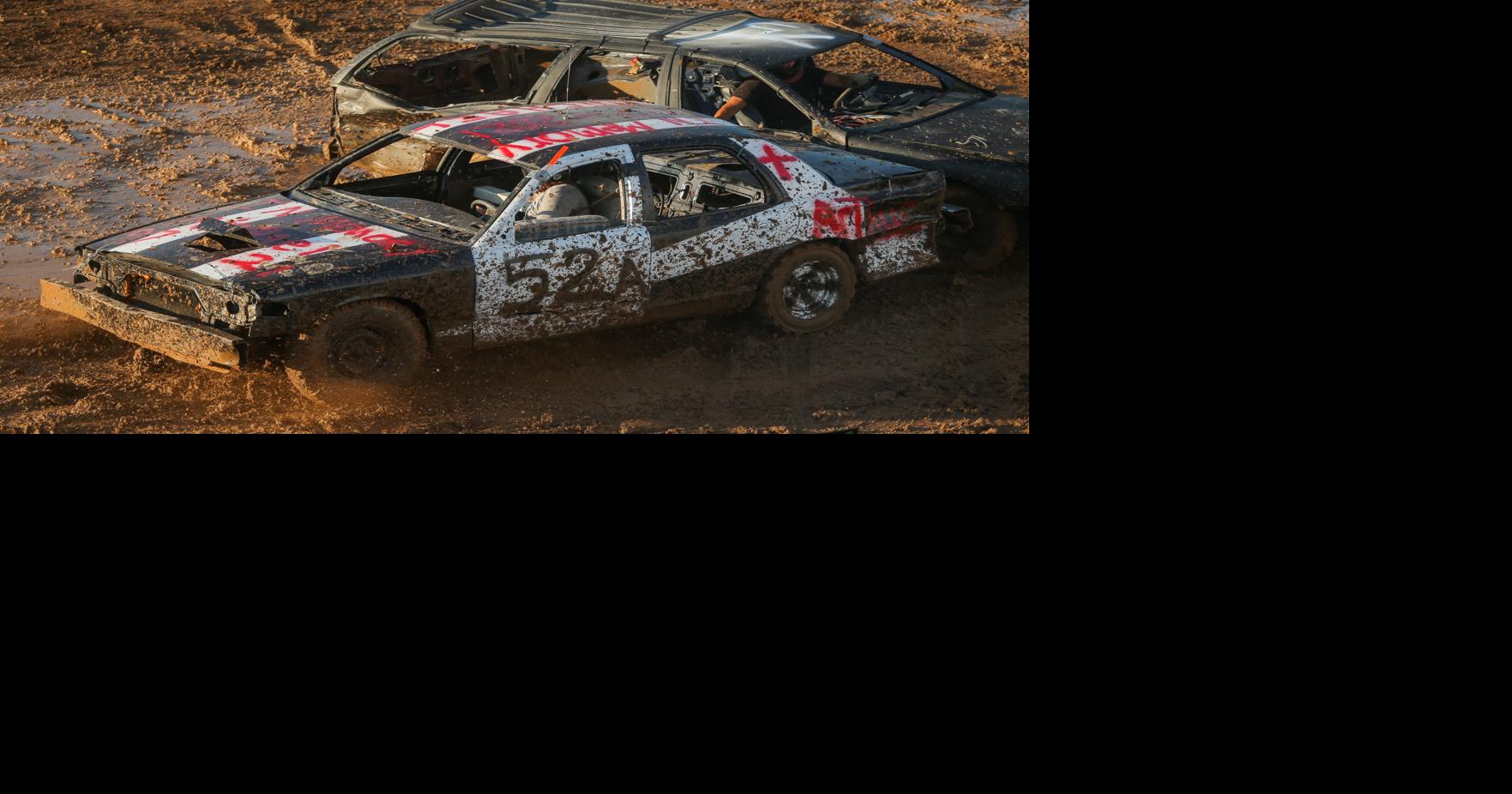 Demolition derby sends mud flying at Lawrence County Fair | News ...