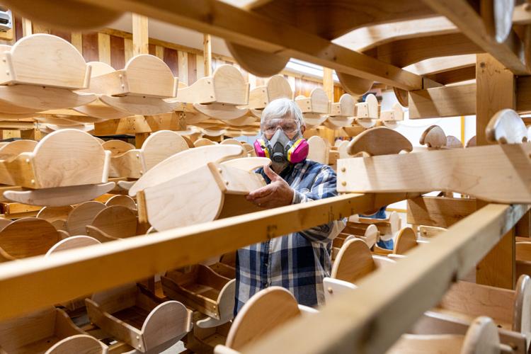 Valley Woodworkers club makes Christmas toys for children News