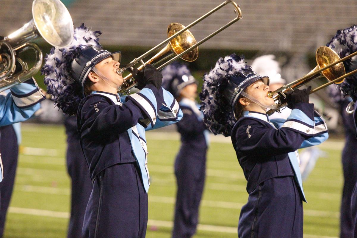 Gallery Knights, Timberwolves compete in the TriState Marching