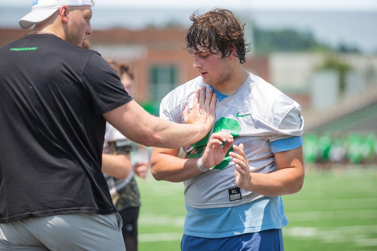 Photos Marshall football conducts first summer recruiting camp