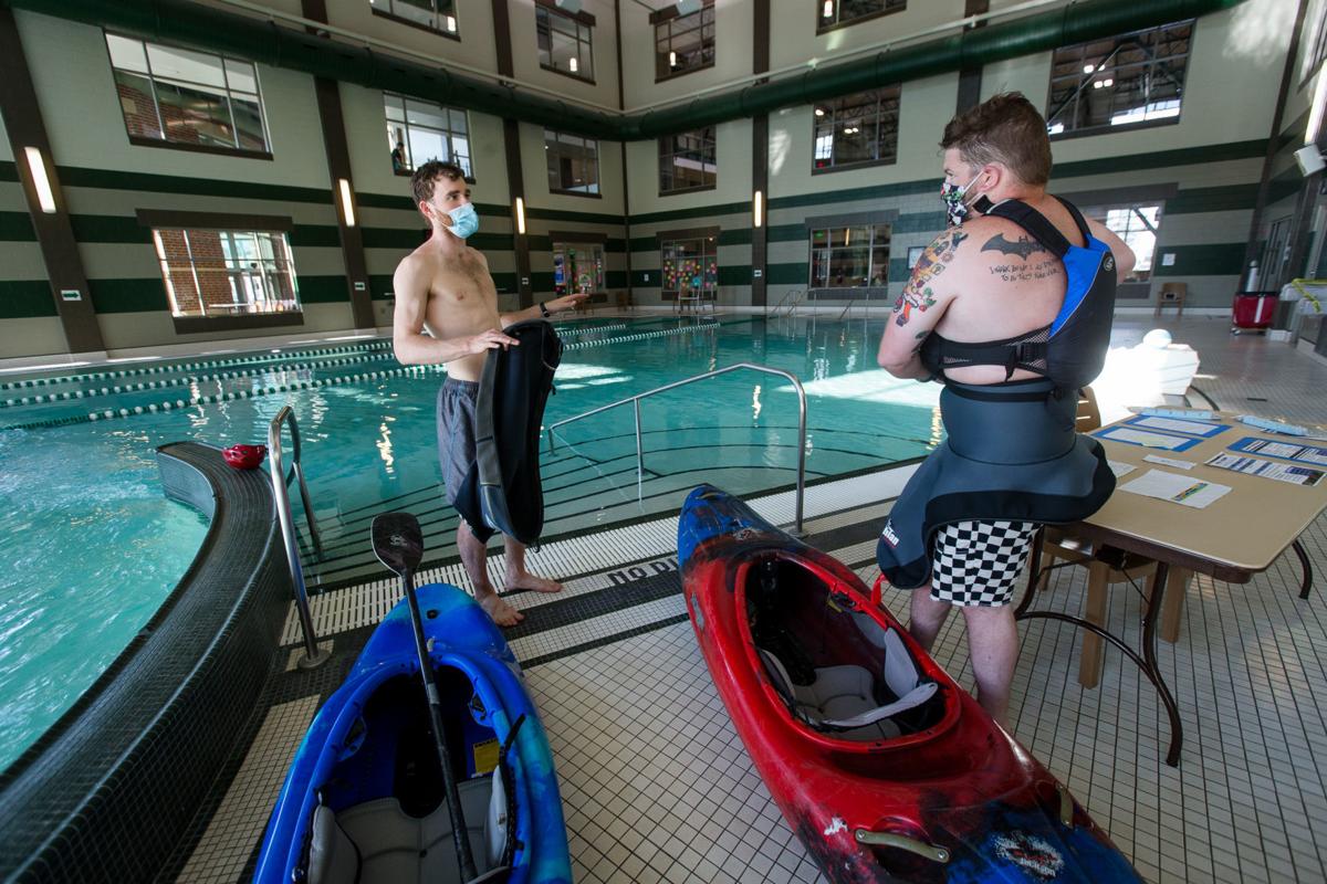 Photos Kayak Roll Clinic at Marshall Rec Center Multimedia