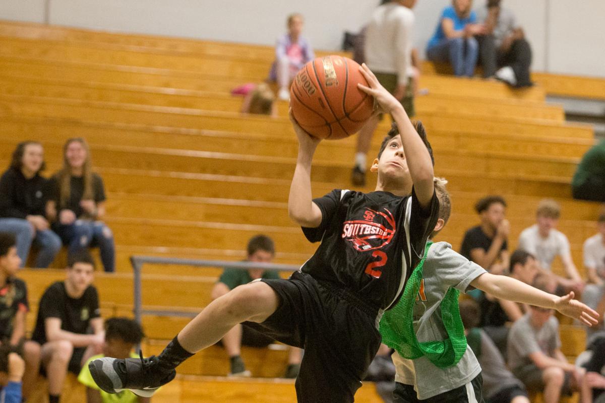 Photos Youth basketball players take to the court at Braden