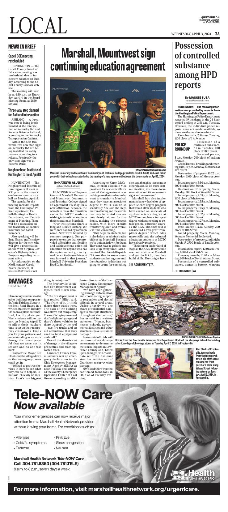 Page A3 | E-Edition | Herald-dispatch.com