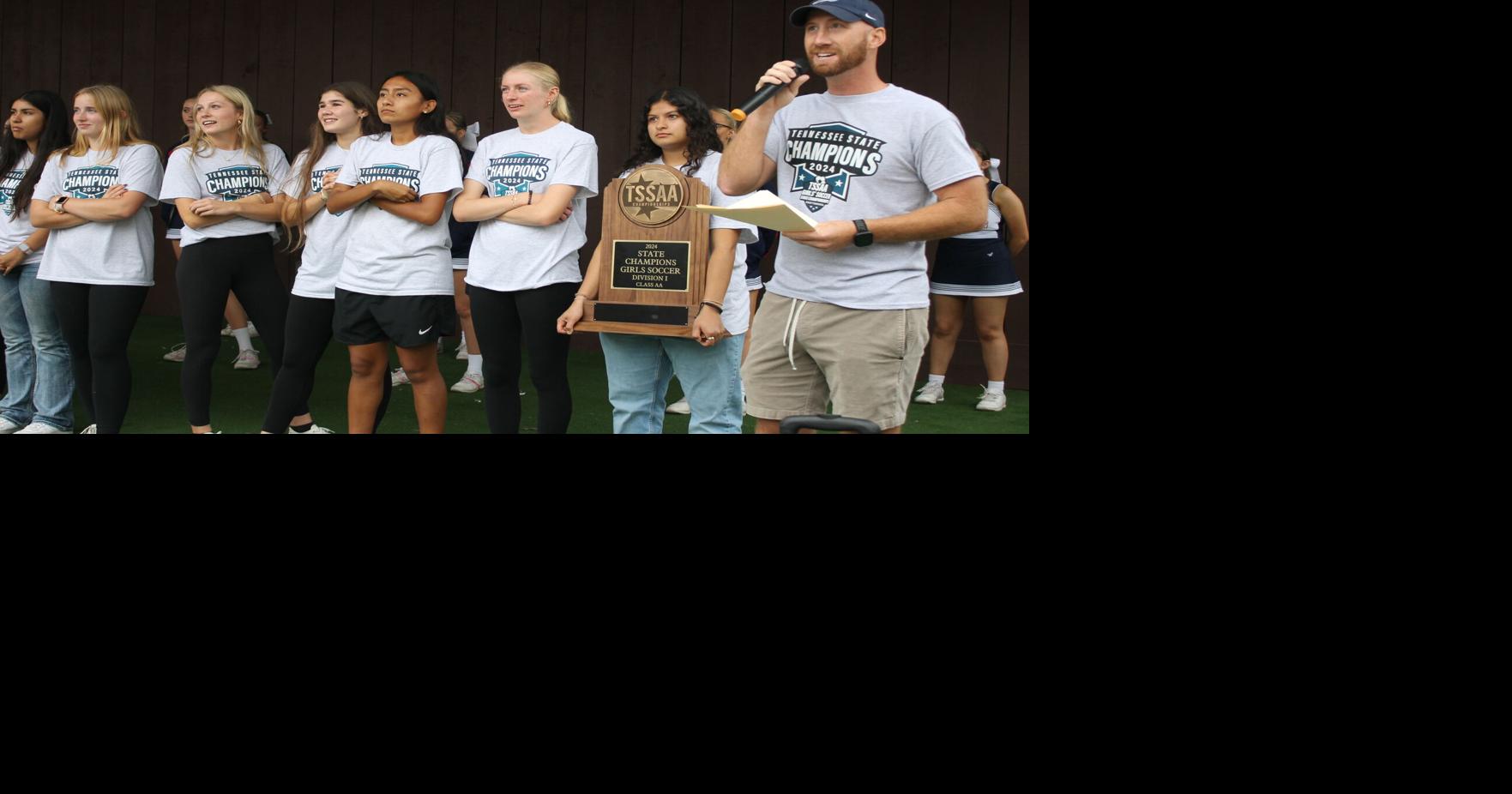Tribute paid to state soccer champs